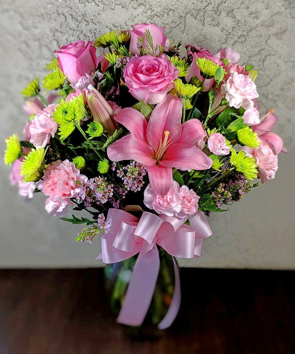 garden joy bouquet with