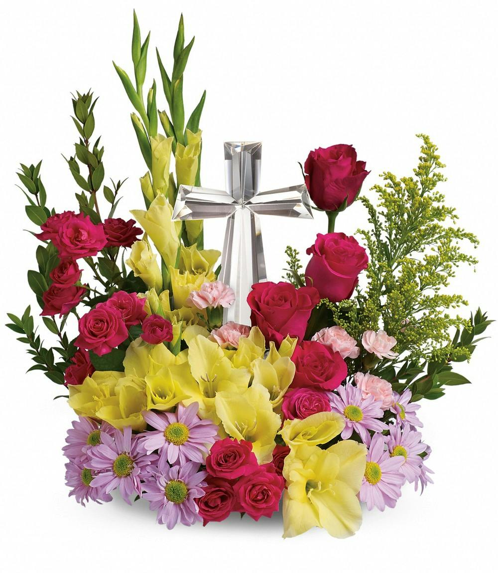 Crystal Cross Bouquet in Rowland Heights, Whittier, Glendora, CA
