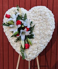 Love Eternal Funeral Heart