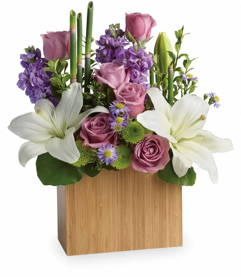 Kissed with Bliss Bouquet with Lavender Roses in Rowland Heights, CA