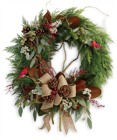 Rustic Holiday Wreath