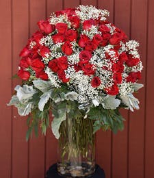 Real Love Bouquet - 100 Ecuadorian Roses